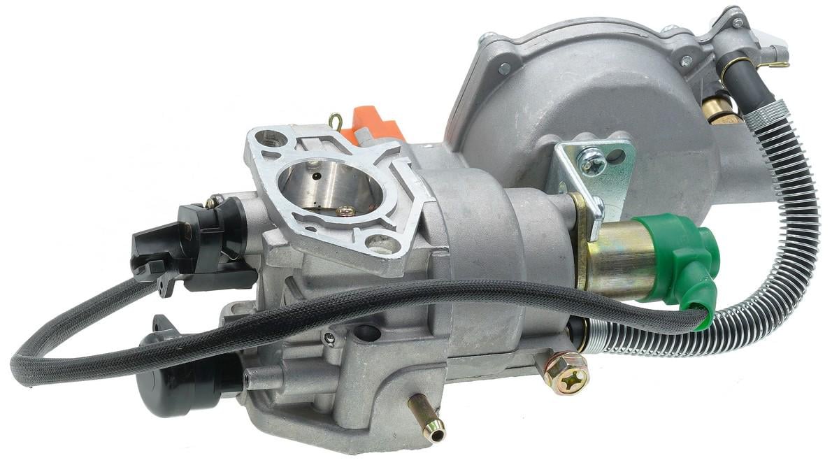 Карбюратор двигателя 188F 4,5-5,5 кВт генератора GX390 с вакуумной заслонкой/газовый редуктор (карб155) Карбюратор двигателя 188F 4,5-5,5 кВт генератора GX390 с вакуумной заслонкой/газовый редуктор (карб155)