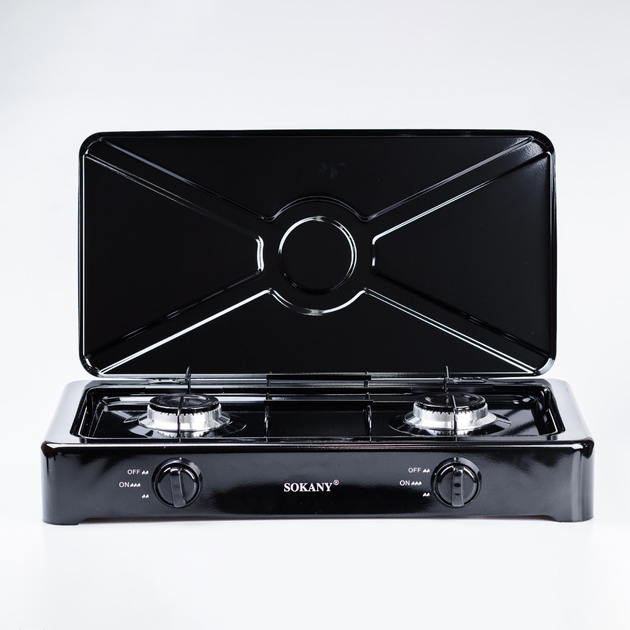 Плита газовая Sokany SK-07004 с 2 комфорками (70690)