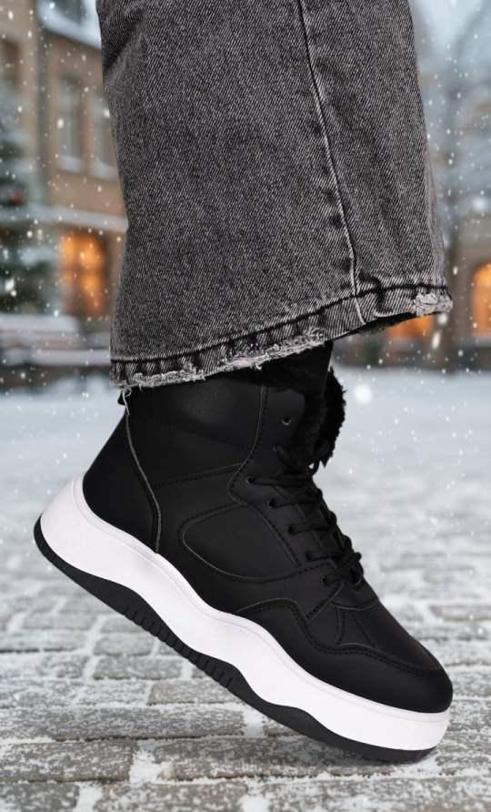 Кроссовки женские Loretta K961 зимние р. 40 Черный (30823537) - фото 5