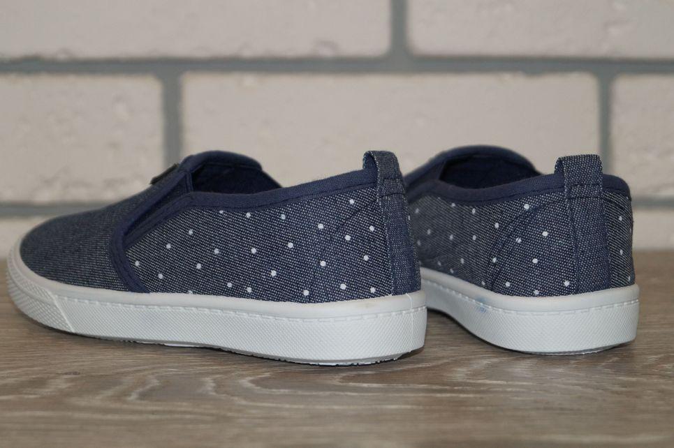 Слипоны детские джинсовые Blue Rama р. 27 15,5 см Синий (31537-27) - фото 8