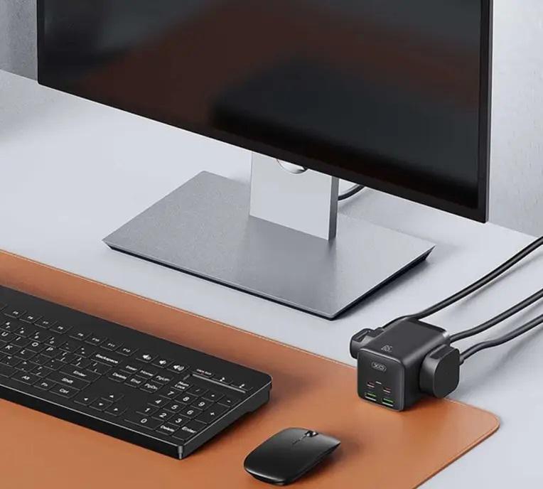 Удлинитель сетевой XO WL24 2 розетки 2-USB 2 Type-C 150 см Black (b9835089) - фото 9 Удлинитель сетевой XO WL24 2 розетки 2-USB 2 Type-C 150 см Black (b9835089) - фото 9