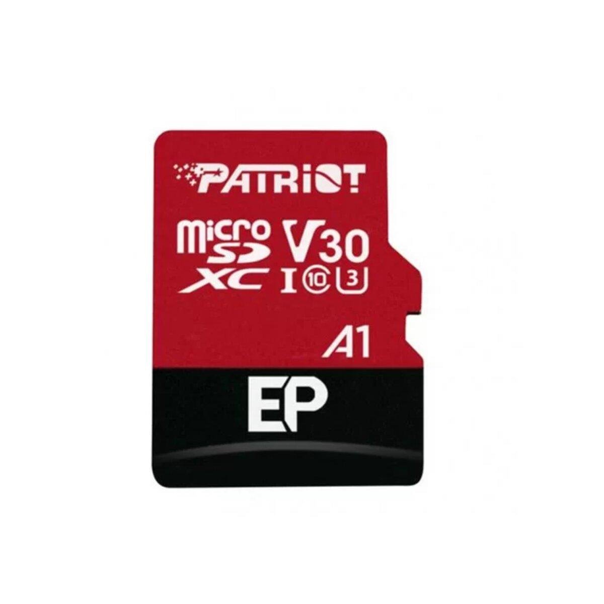 Карта памяти U3 Patriot microSDXC UHS-1 EP Series 1Тb class 10 V30 R-100 MB/s W-80 MB/s Adapter SD PEF1 TbEP31MCX (606292) - фото 2