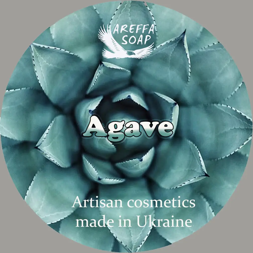 Мило для гоління Areffa Soap Agave Shaving Soap 130 г