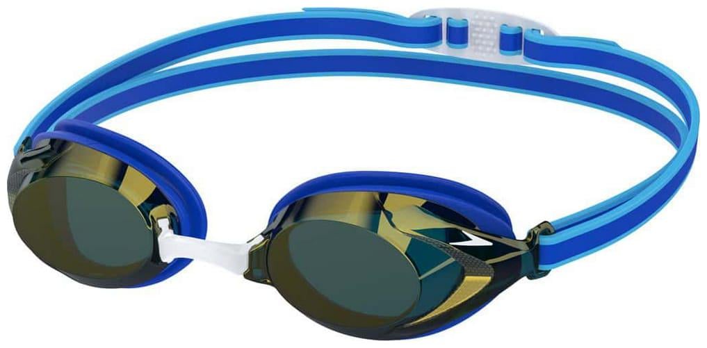 Очки для плавания детские Speedo JUNIOR VANQUISHER 3.0 MIRROR One Size Синий (38100666)
