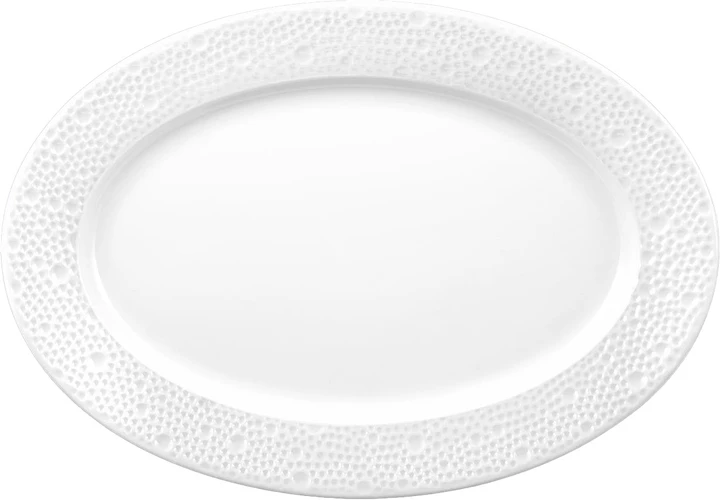 Блюдо овальное фарфоровое Wilmax Oxygen WL-880401114/A 200х140 мм Белый (2528422799)