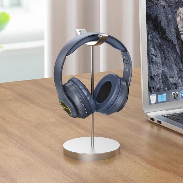 Наушники Borofone BO17 Bluetooth Синий (20409494) - фото 3 Наушники Borofone BO17 Bluetooth Синий (20409494) - фото 3