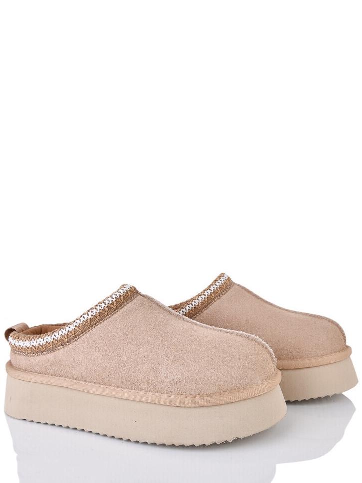 Замшевые угги на овчине ITTS AN1702-26 р. 40 Молочный