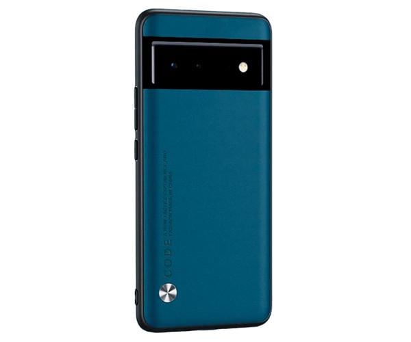 Кожаный чехол - накладка CODE Tactile Experience для Google Pixel 7A Зелёный