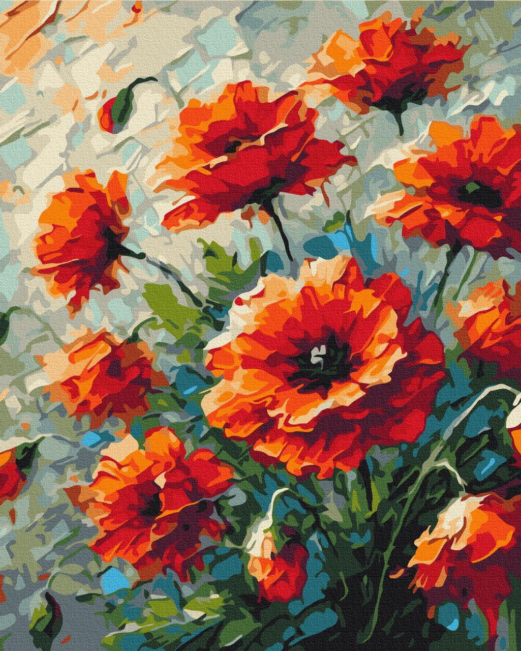 Картина за номерами Маки ав Oleg Loburak 40х50 см (BS54160)