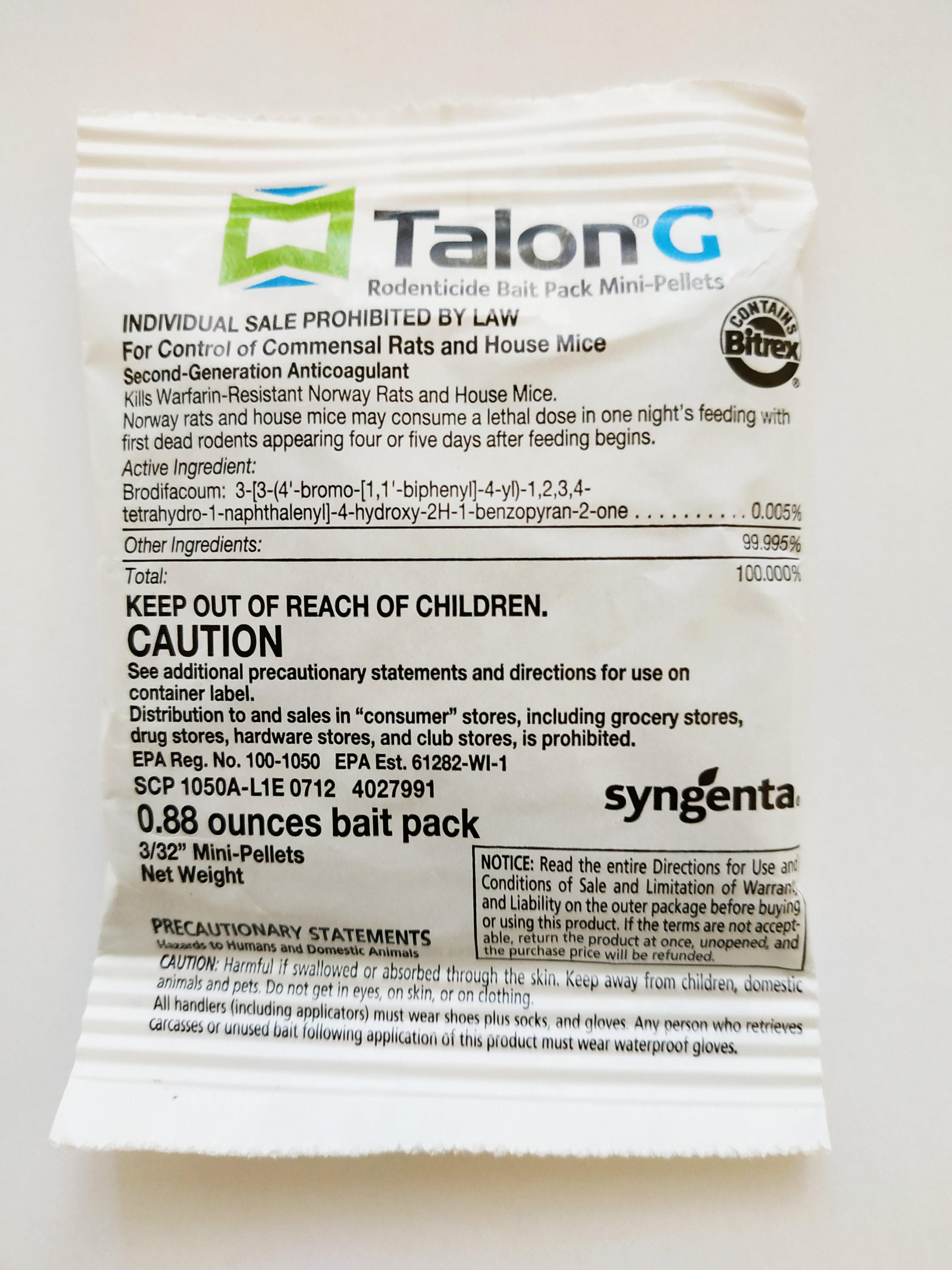 Отрута від щурів TALON G