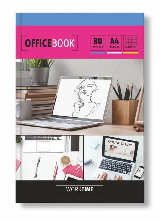 Блокнот Руслан А-4 80 листов (RLN10082)