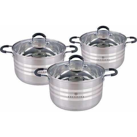 Набор кастрюль Edenberg EB-4078 6 пр.