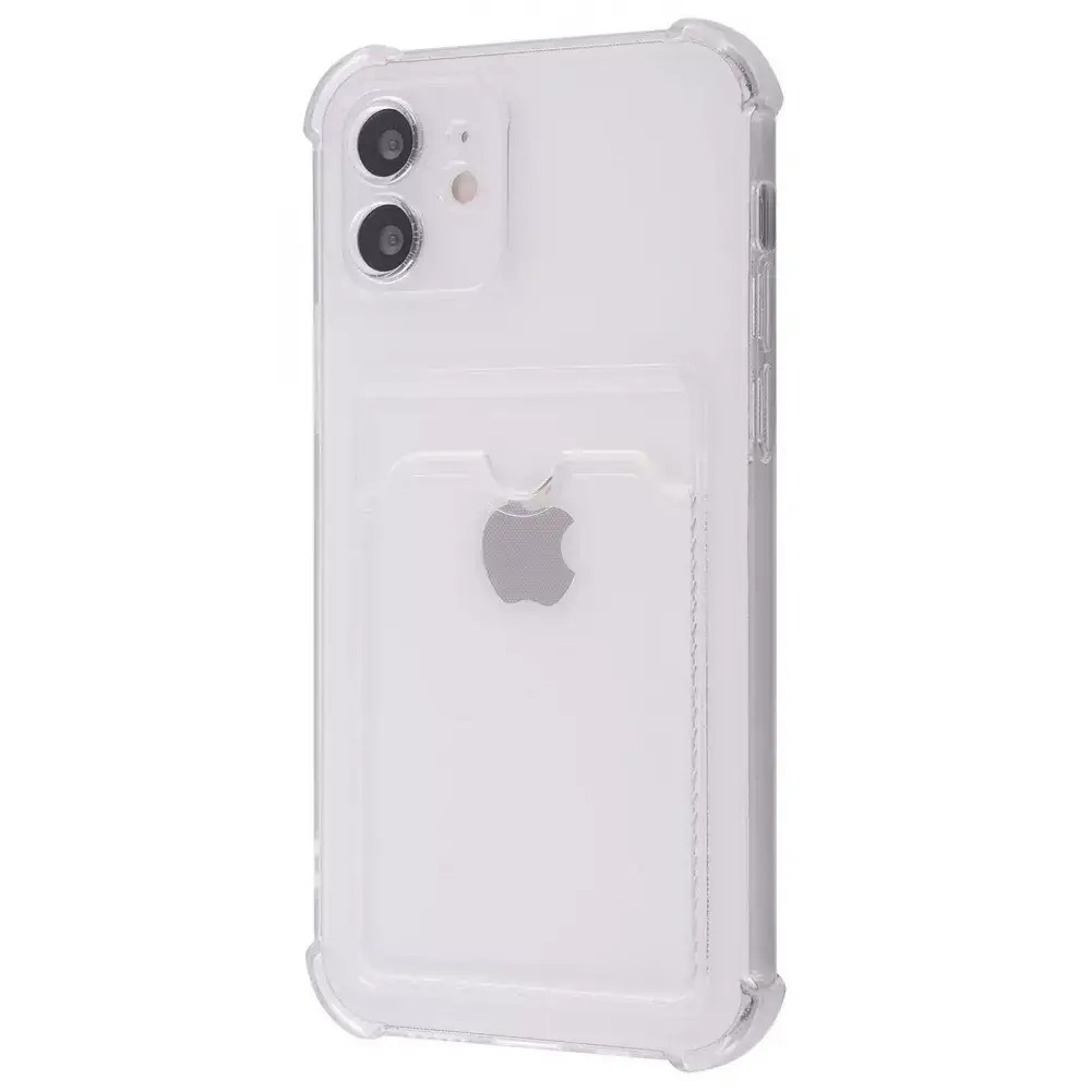 Чехол-накладка WAVE Pocket Case for iPhone 12 Clear