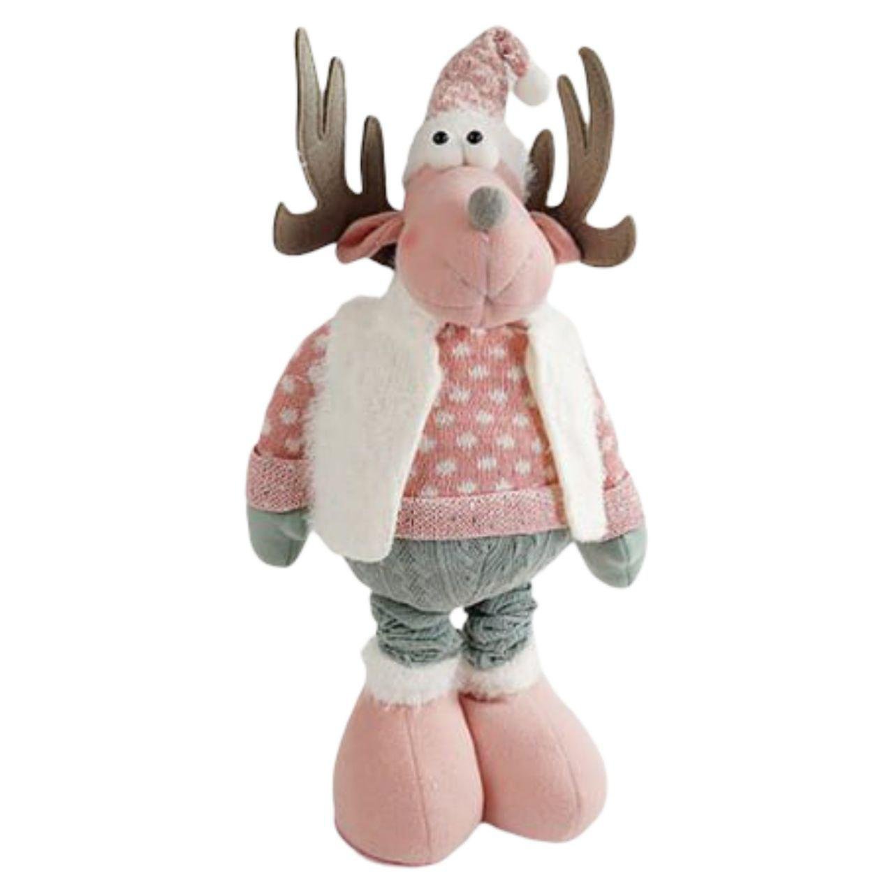 Игрушка новогодняя олень C 67880 с телескопическими ножками (29560090) Игрушка новогодняя олень C 67880 с телескопическими ножками (29560090)