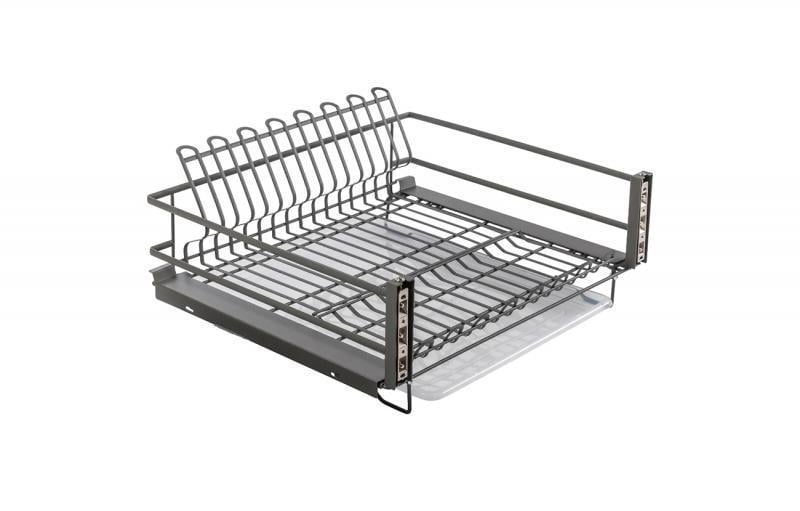 Сушилка для посуды GTV MOVIX одноуровневая выдвижная 600 мм Антрацит (OC-SZD600-60)