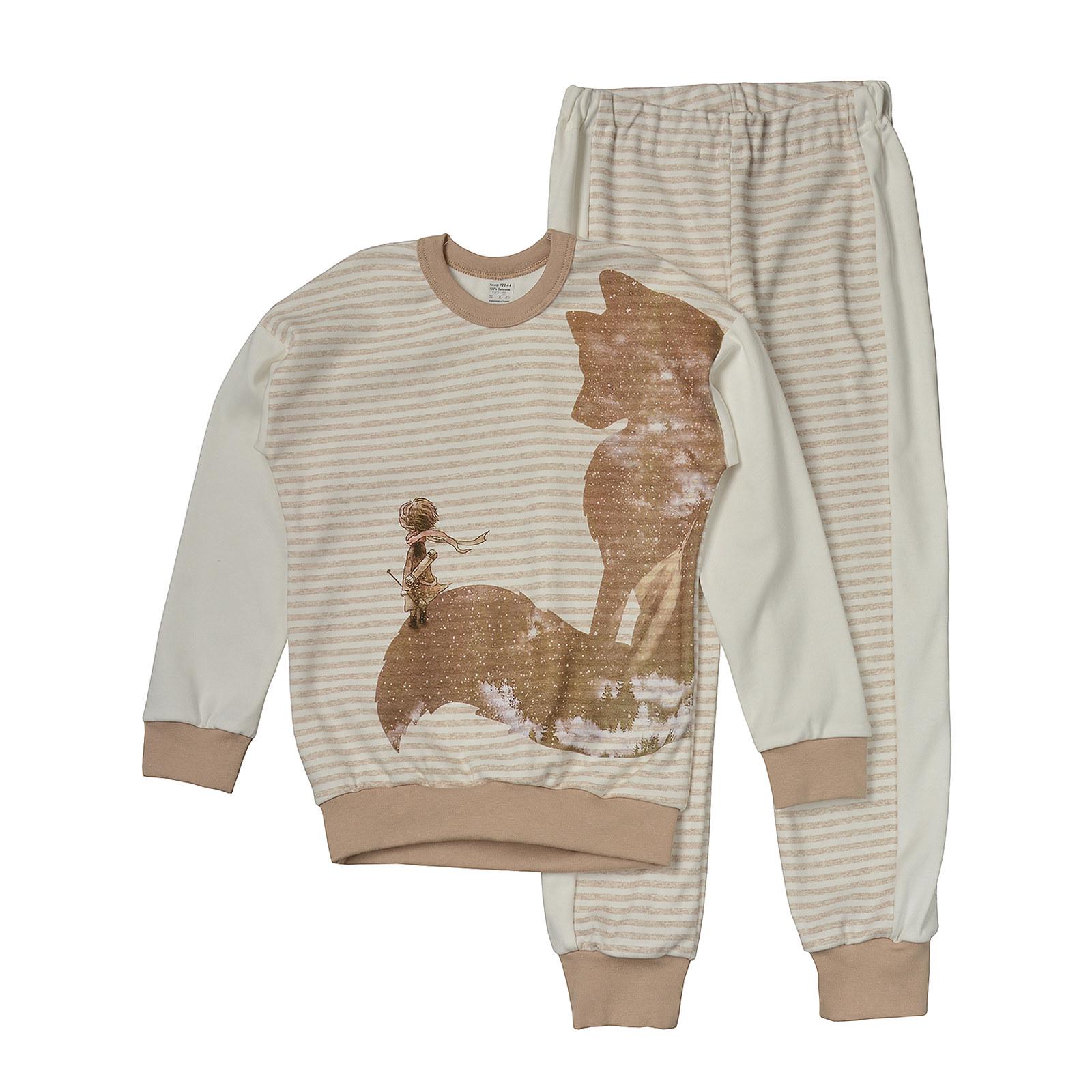 Пижама детская ЛяЛя 110 см Молочный (3ТК130)