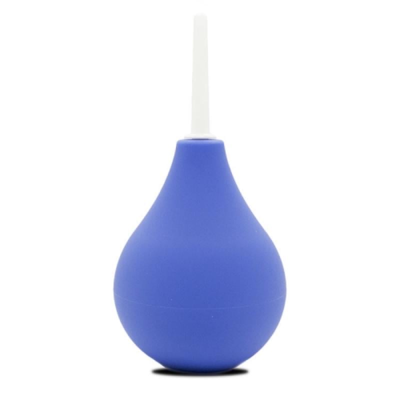 Клизма для очистки перед сексом Rubber Enema Blue (1000061983)