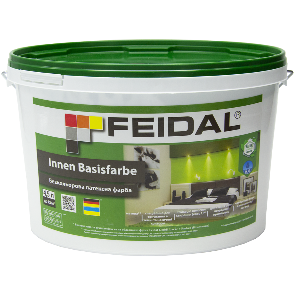 Краска Feidal Innen Basisfarbe 4,5 л Тонированная (27581943)
