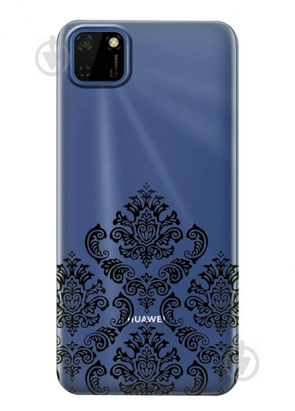Прозрачный силиконовый чехол iSwag для Huawei Y5p с рисунком - Мандала (KS2401) Прозрачный силиконовый чехол iSwag для Huawei Y5p с рисунком - Мандала (KS2401)