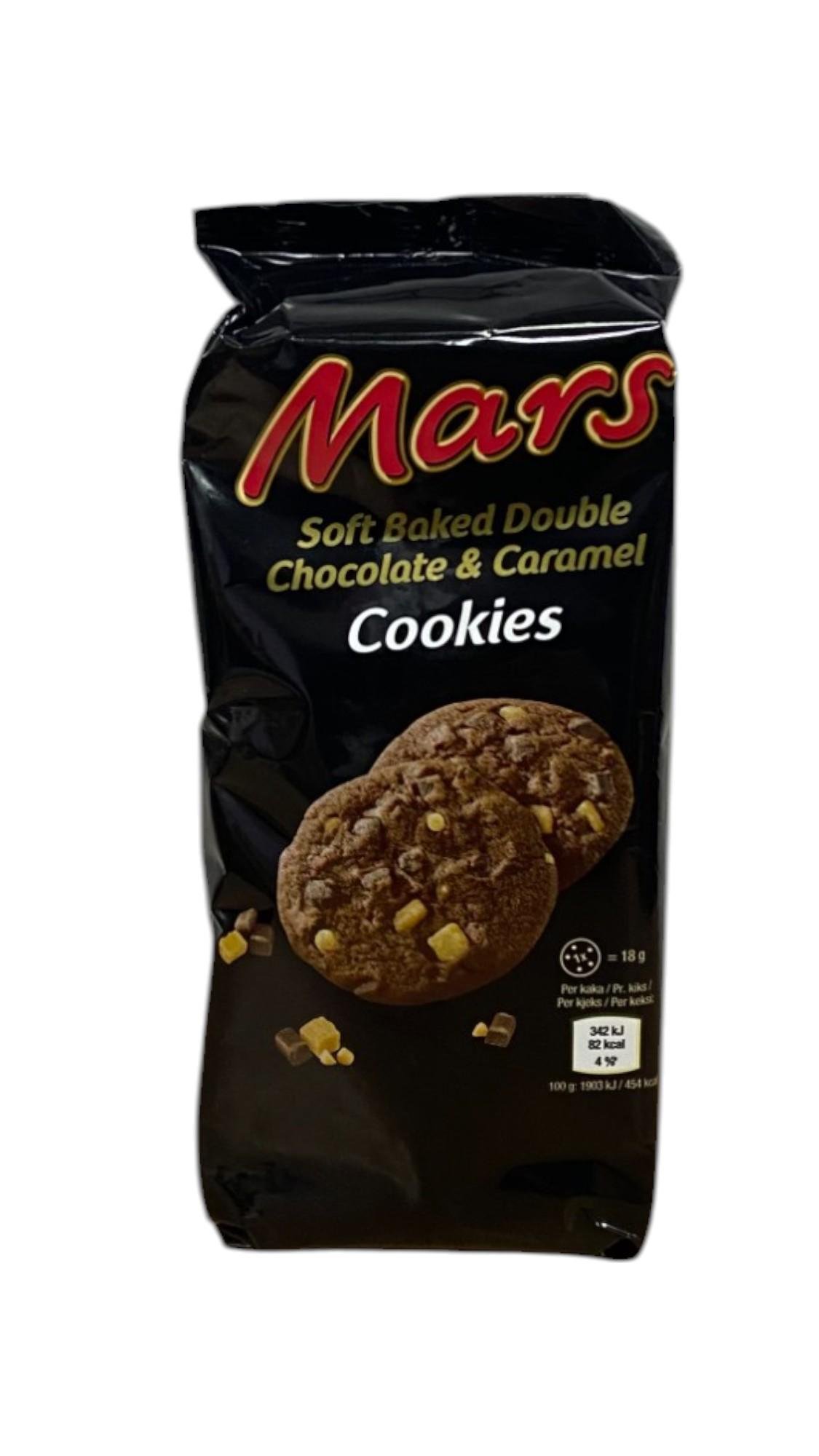 Печиво Mars Soft Double Chocolate Caramel Cookies 162 г (23876433)