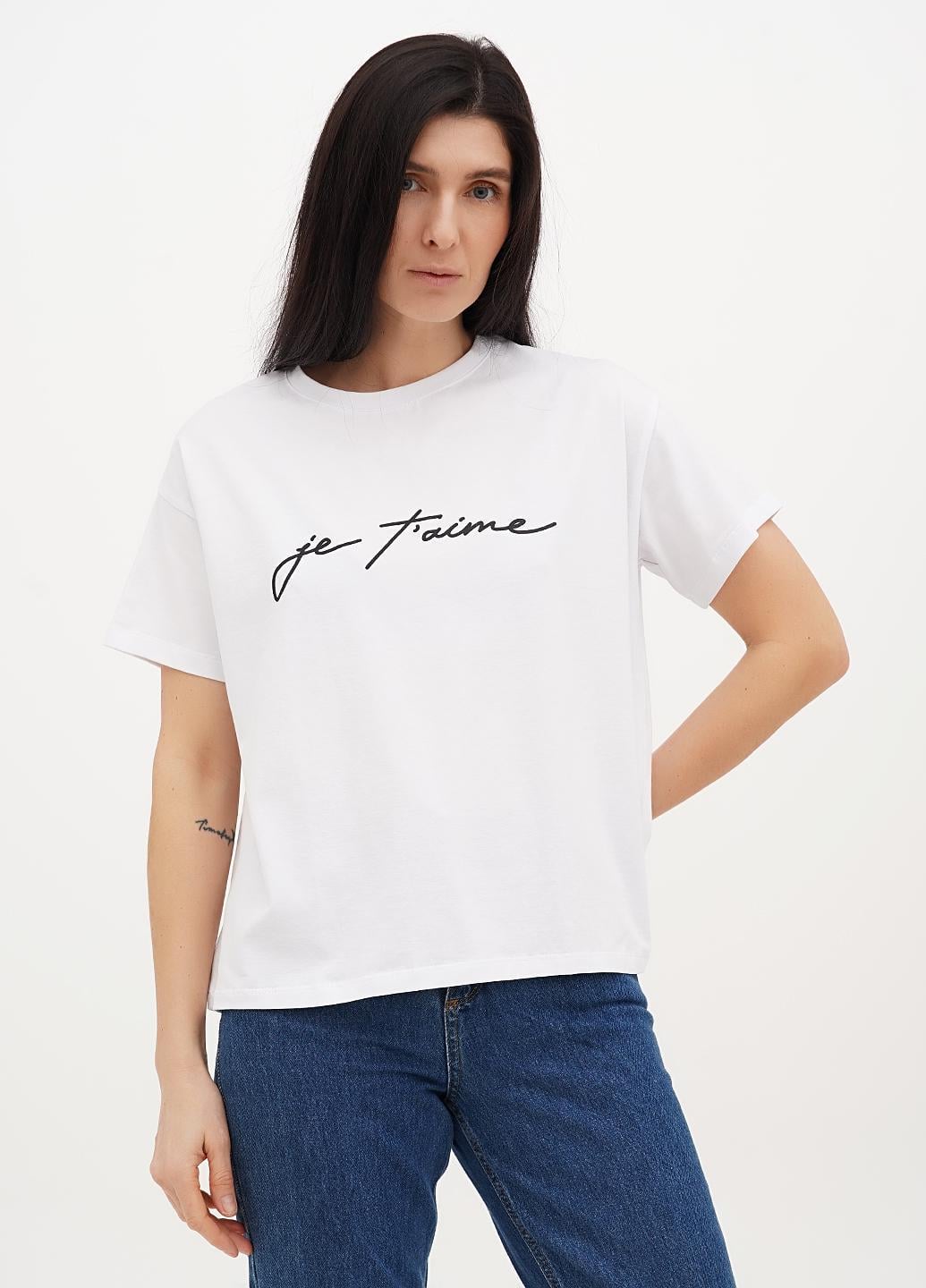 Футболка женская 50 Белый (277156-50)