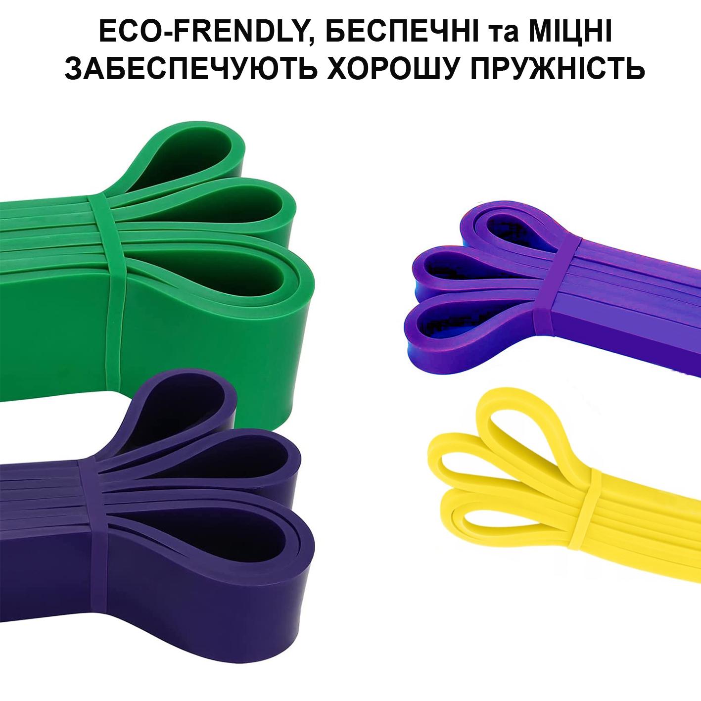 Петля гумова для підтягувань та тренувань Newt Pro Loop Bands 5-14 кг Жовтий (NE-B-452-2-10) - фото 4