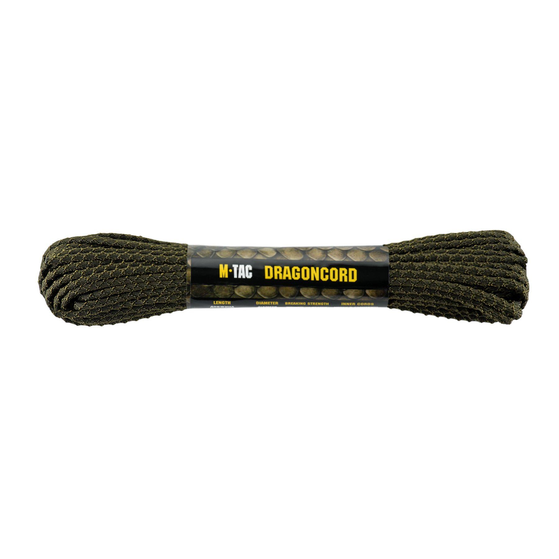 Паракорд M-Tac Dragon Cord 15 м OD Green
