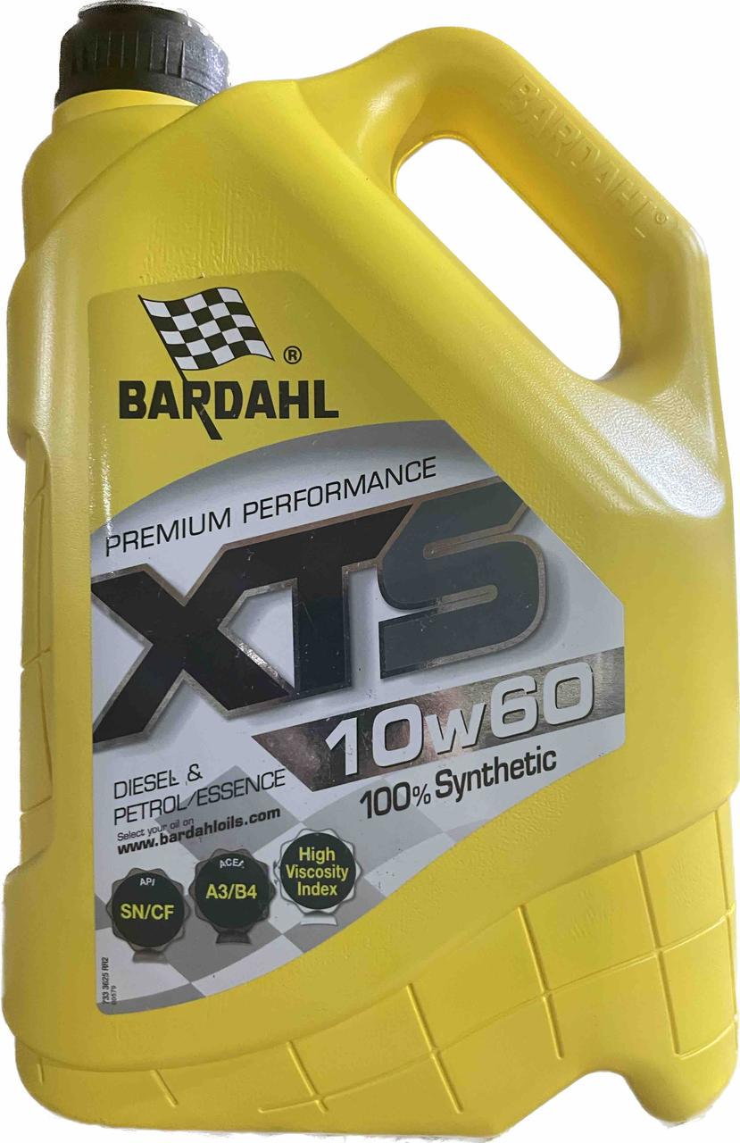 Моторное масло BARDAHL XTS 10W60 SL/CF A3/B4 5 л (36253)
