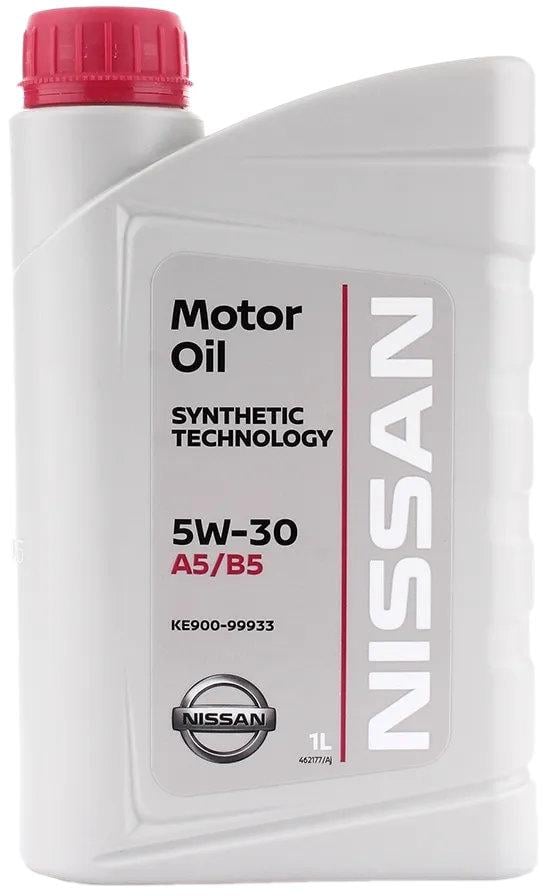 Моторна олива Nissan Motor Oil A5/B5 СF/SL 5W-30 1 л (KE90099933)