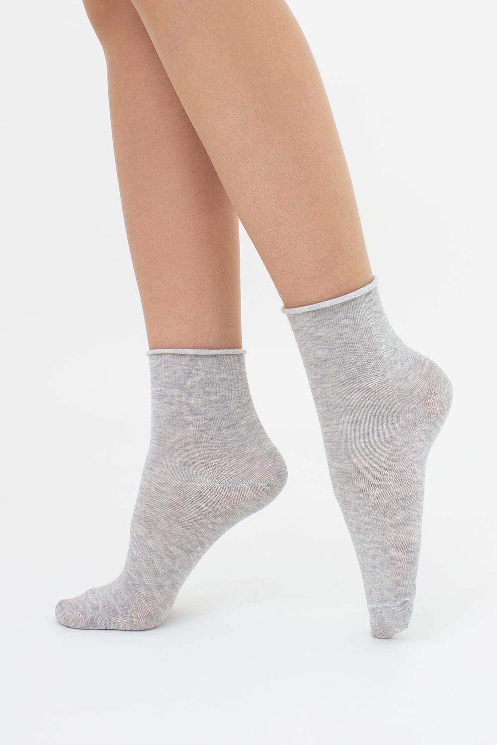 Шкарпетки жіночі бавовняні Giulia WS2 CLASSIC FREE р. 36-40 Grey (2000115555851)