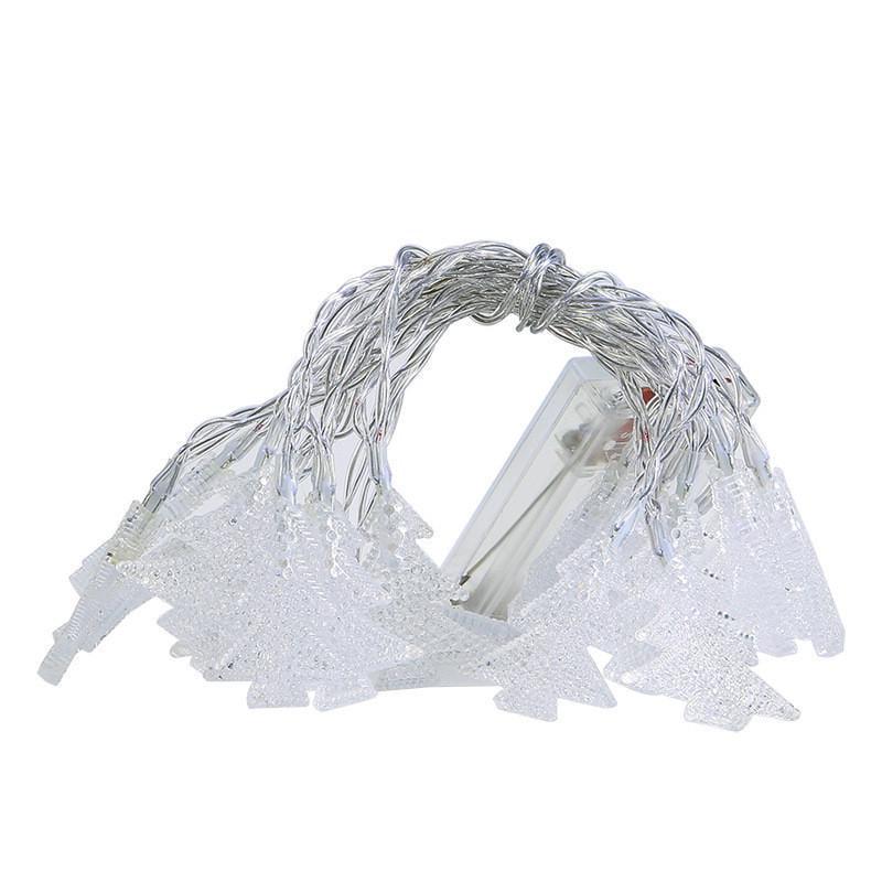 Гірлянда ялинка 6 м 40 LED ламп на батарейках Жовтий (2035301631) - фото 4