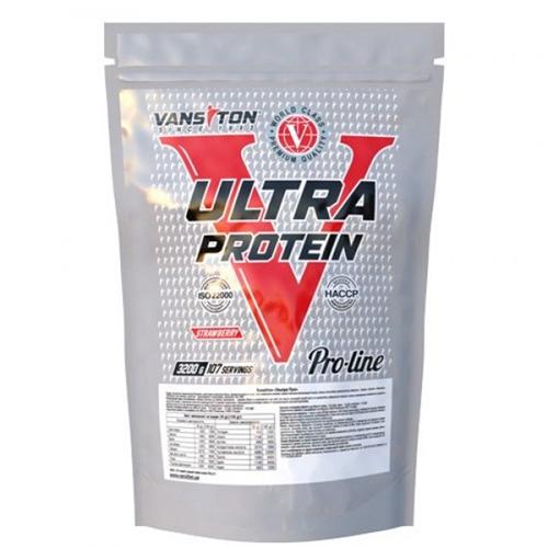 Протеин Vansiton Ultra Protein 3200 г 107 порций Strawberry