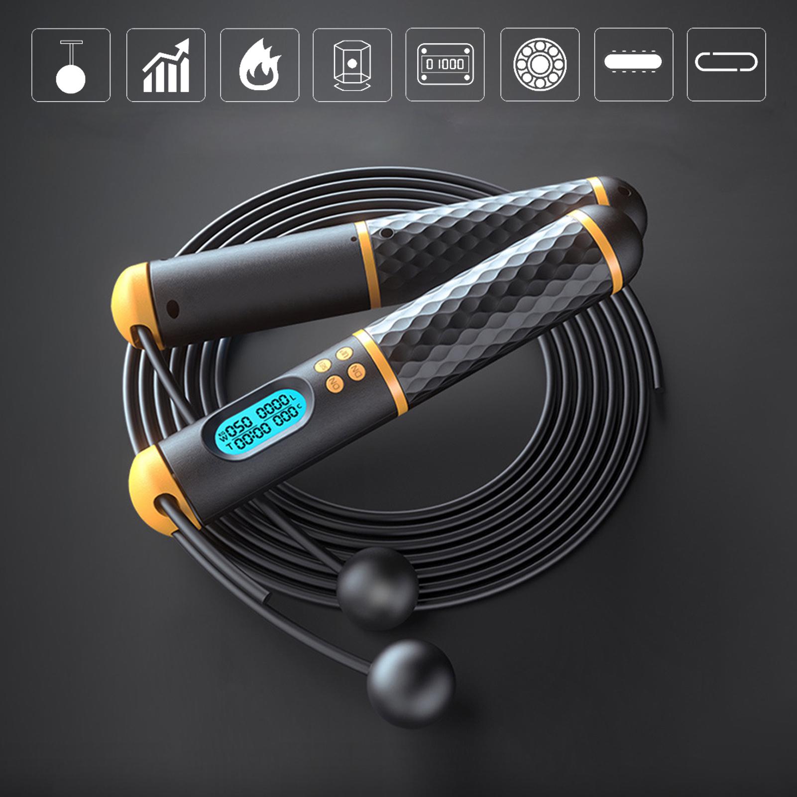 Скакалка скоростная Smart JUMP ROPE электронная 3 м (21687952) - фото 9