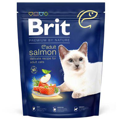 Сухой корм для котов Brit Premium by Nature Cat Salmon 300 г Лосось