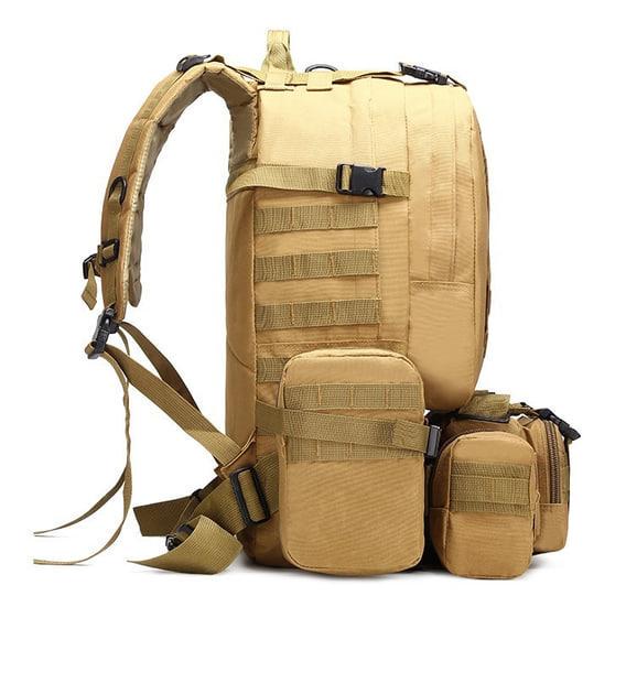 Рюкзак тактический Brandit с подсумками 50 л Койот (29867106)