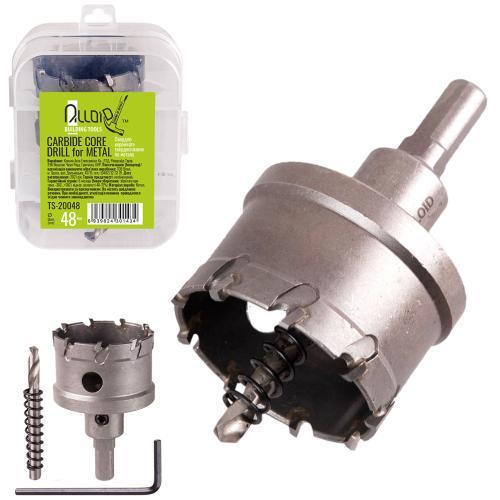 Сверло Alloid корончатое твердосплавное по металлу 48 мм - фото 6