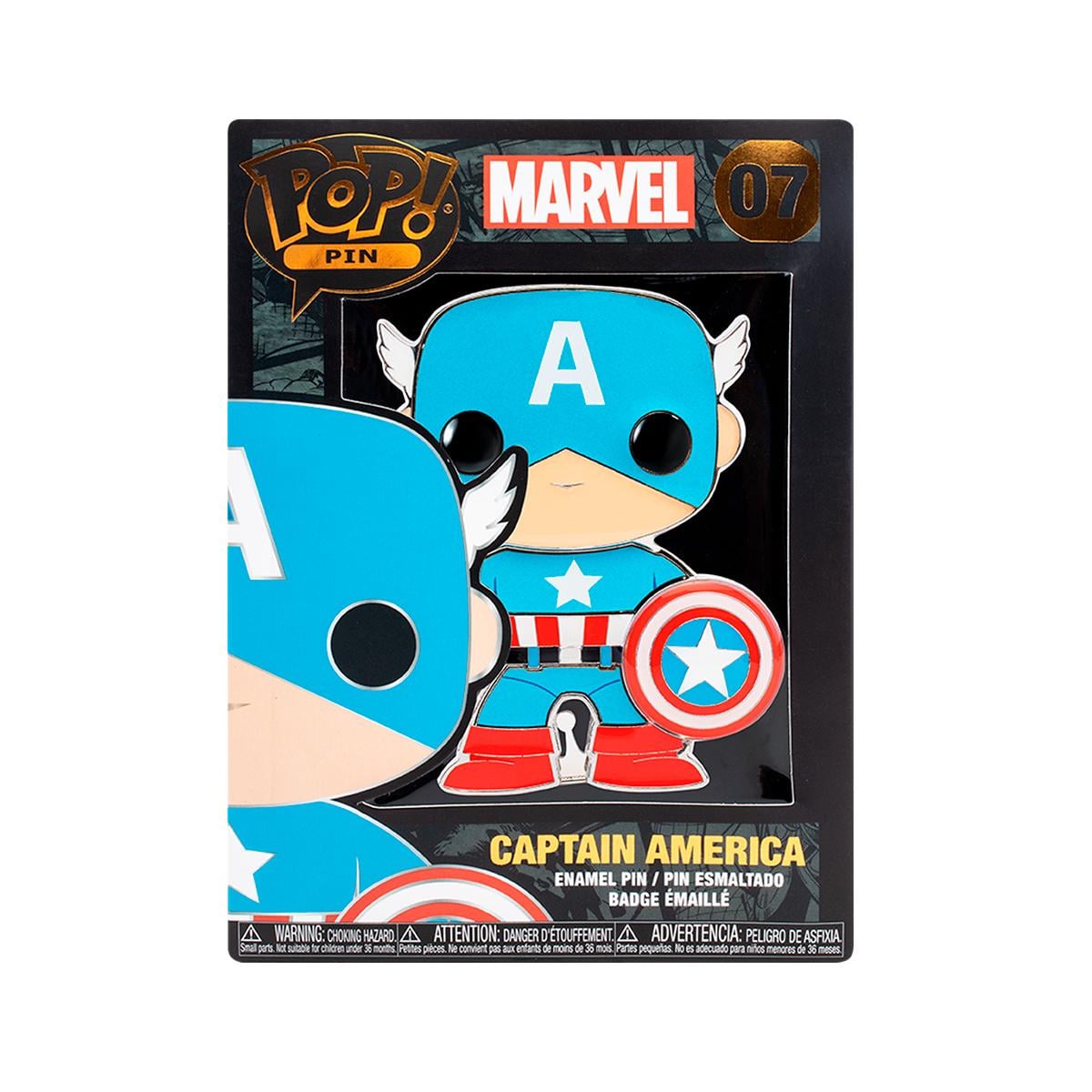 Детская игровая фигурка Funko POP Marvel Captain America супергеройский аксессуар (MVPP0008)