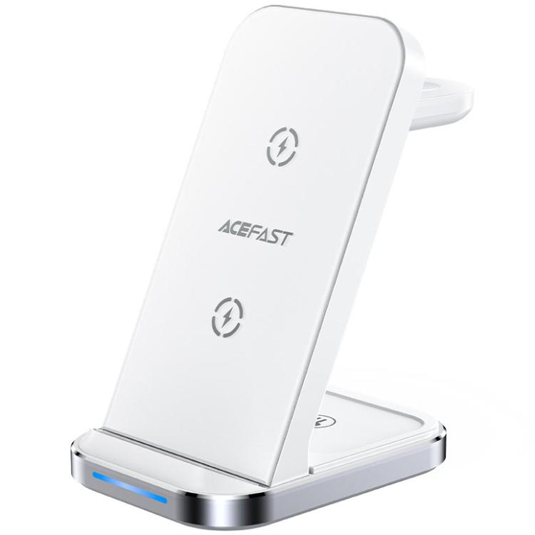 Зарядное устройство беспроводное Acefast E15 Wireless QI 3в1 15W White (6974316281986) Зарядное устройство беспроводное Acefast E15 Wireless QI 3в1 15W White (6974316281986)
