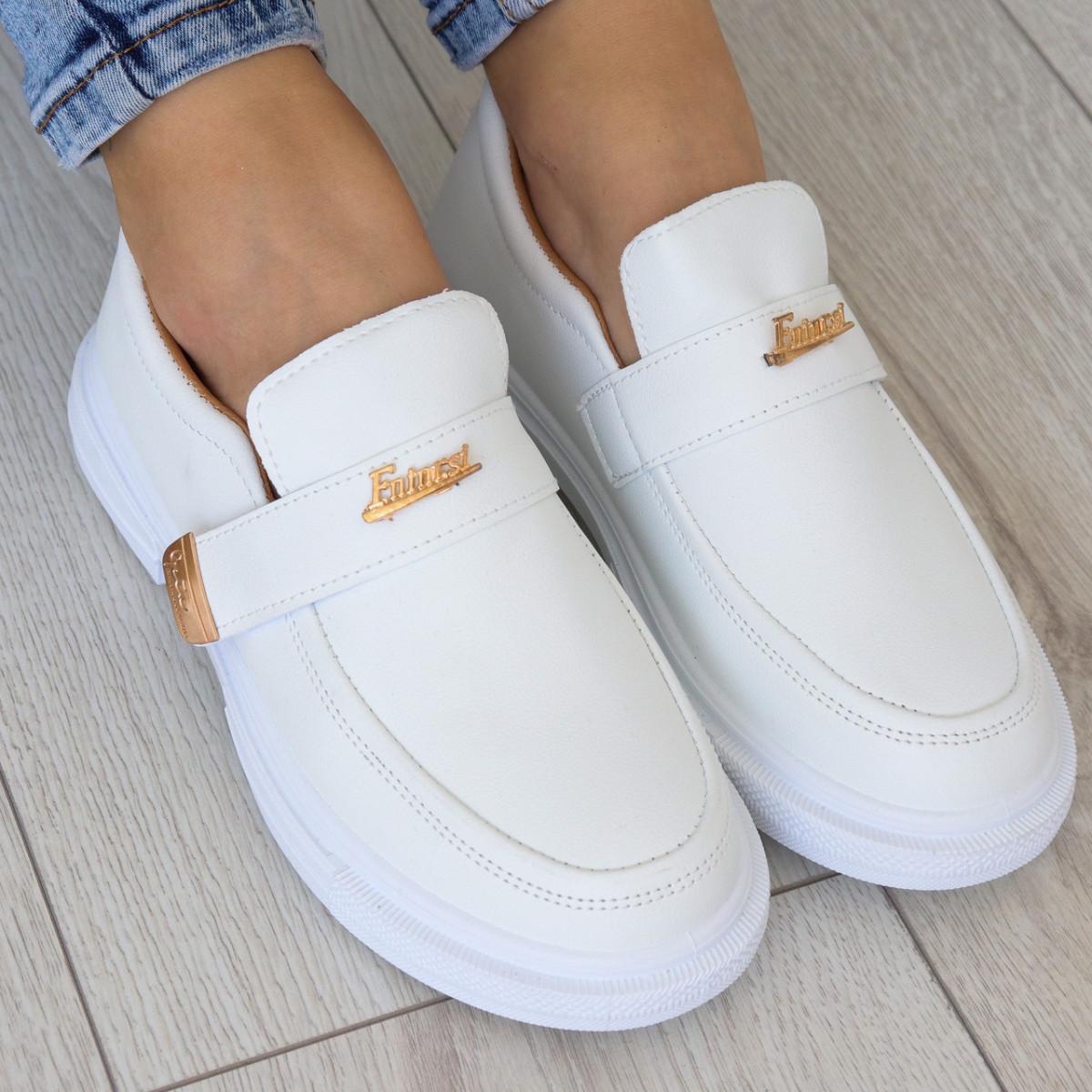 Туфли женские Fashion р. 38 24,5 см Белый (3176)