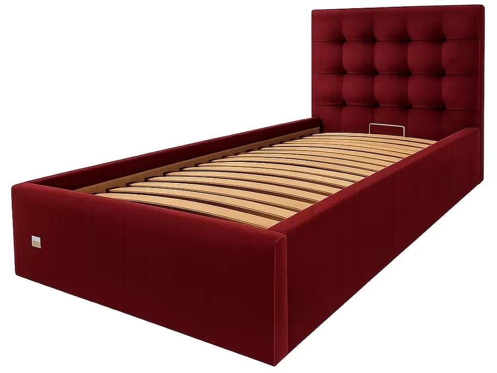 Кровать-подиум ChesterNew Design Standart 90х190 см Бордовый