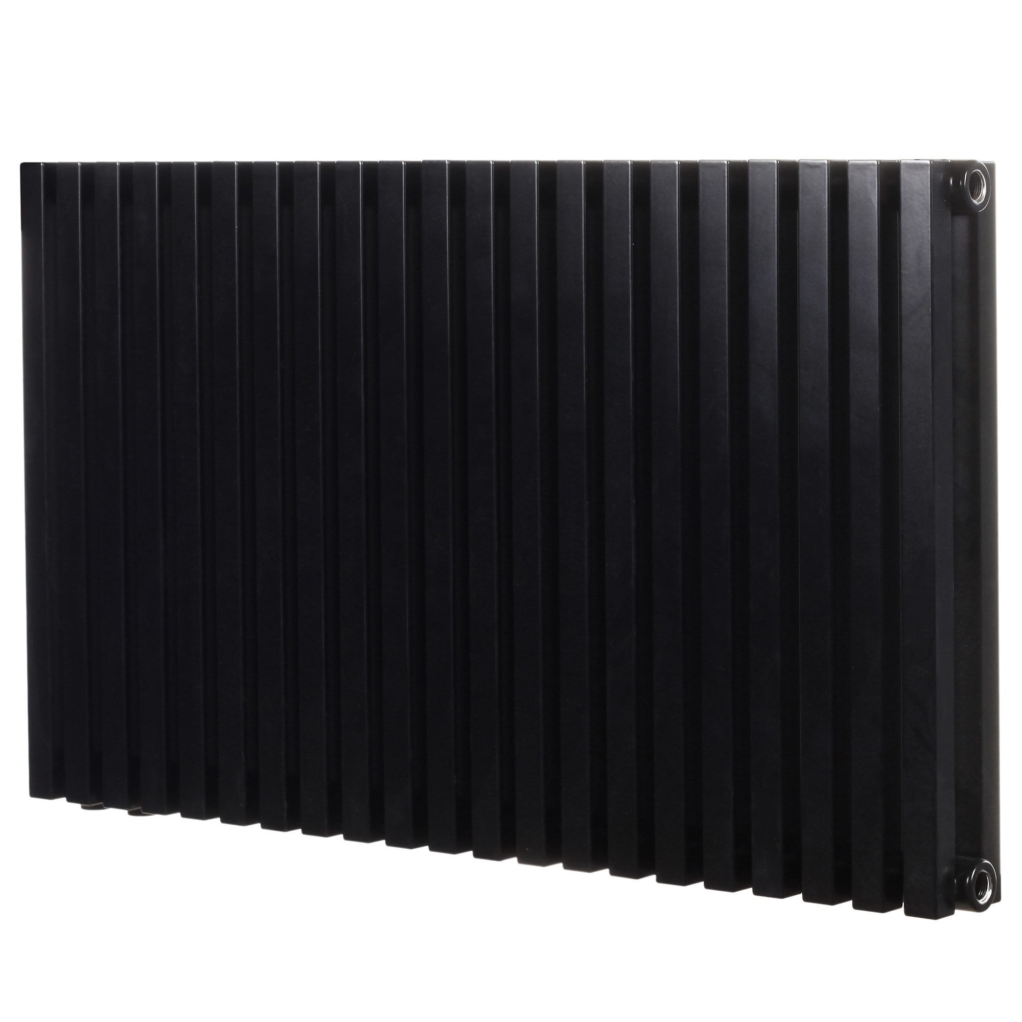 Радиатор дизайнерский горизонтальный Betatherm Quantum 500x845 мм Черный матовый (BT-BQ 2050/21 9005M 88)