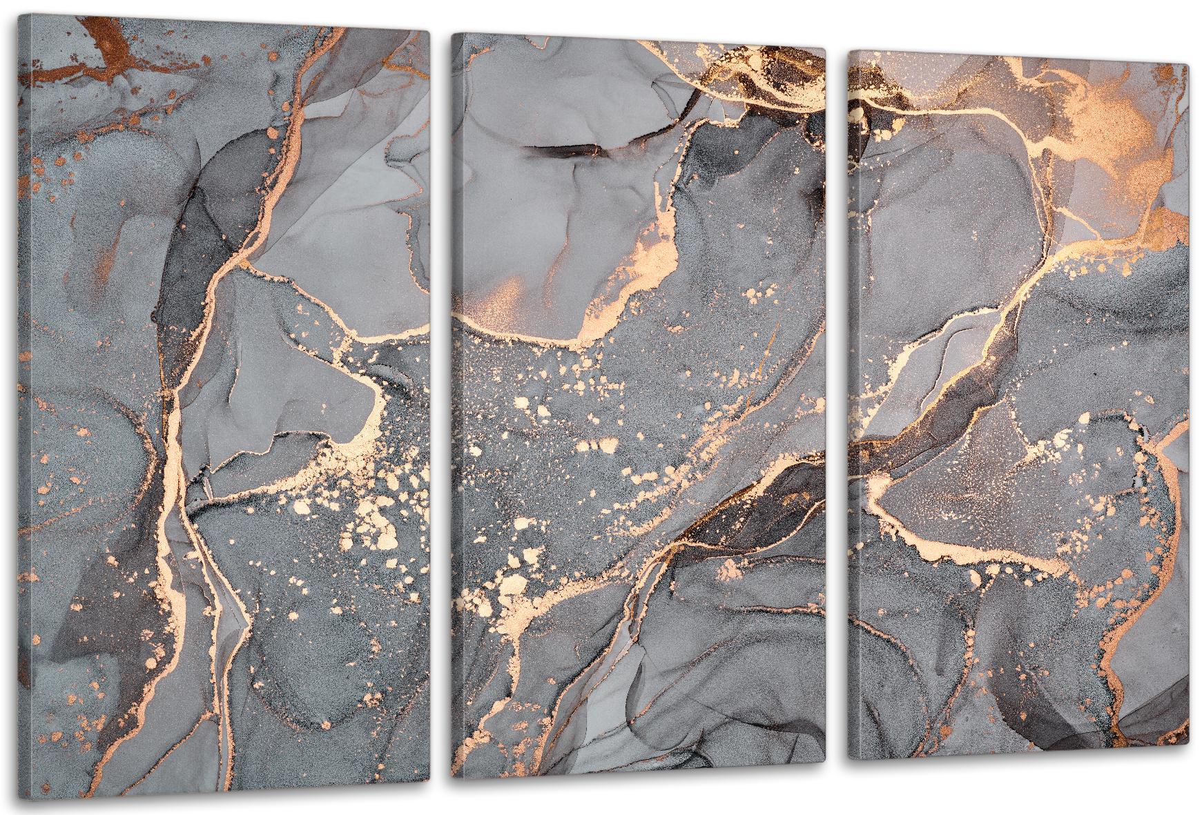 Картина модульна у вітальню/спальню Абстракція 100х150 см (Art-615_3_А)