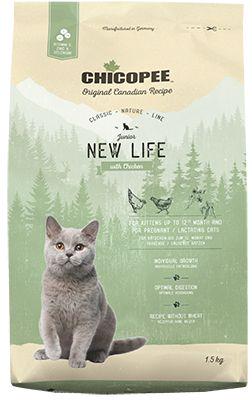 Корм сухий для котів Chicopee CNL Junior New Life Chicken 1,5 кг (017916) - фото 2 Корм сухий для котів Chicopee CNL Junior New Life Chicken 1,5 кг (017916) - фото 2