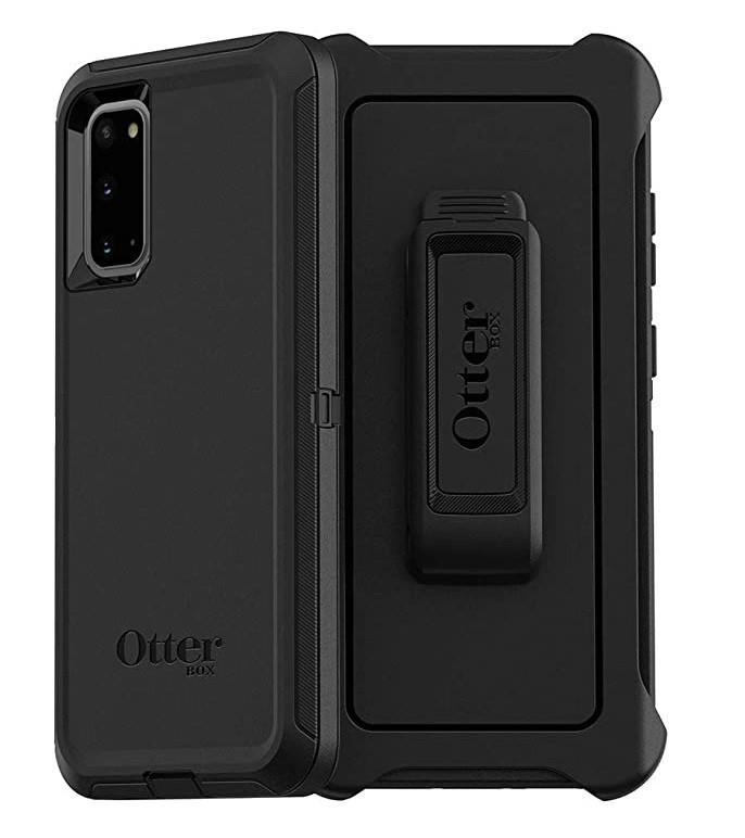 Чехол противоударный с клипсой подставкой OtterBox Defender Series для Samsung Galaxy S20 Black Чехол противоударный с клипсой подставкой OtterBox Defender Series для Samsung Galaxy S20 Black
