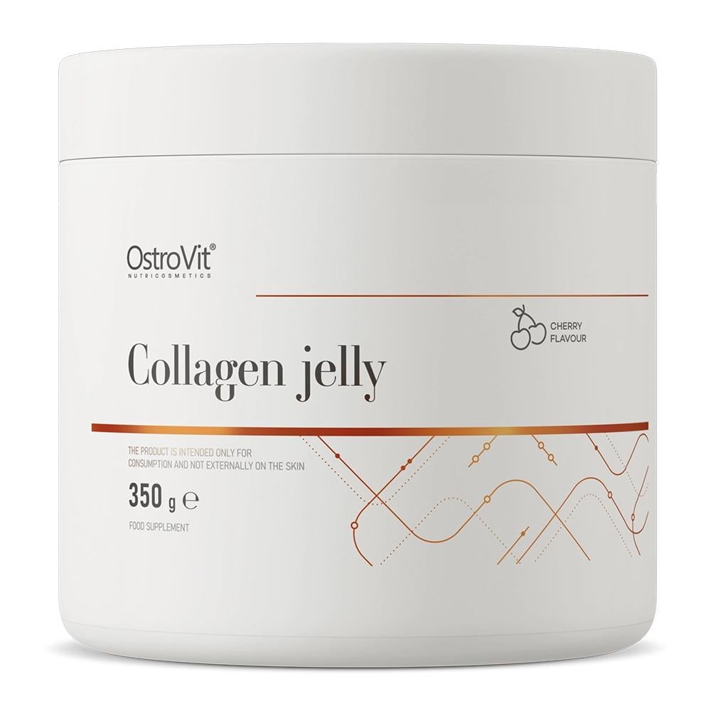 Колаген Ostrovit Collagen Jelly Cherry 350 г - фото 1