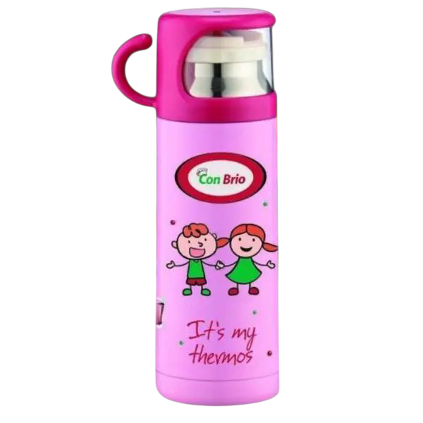 Термос Con Brio из нержавеющей стали 0,35 л Розовый (58606)