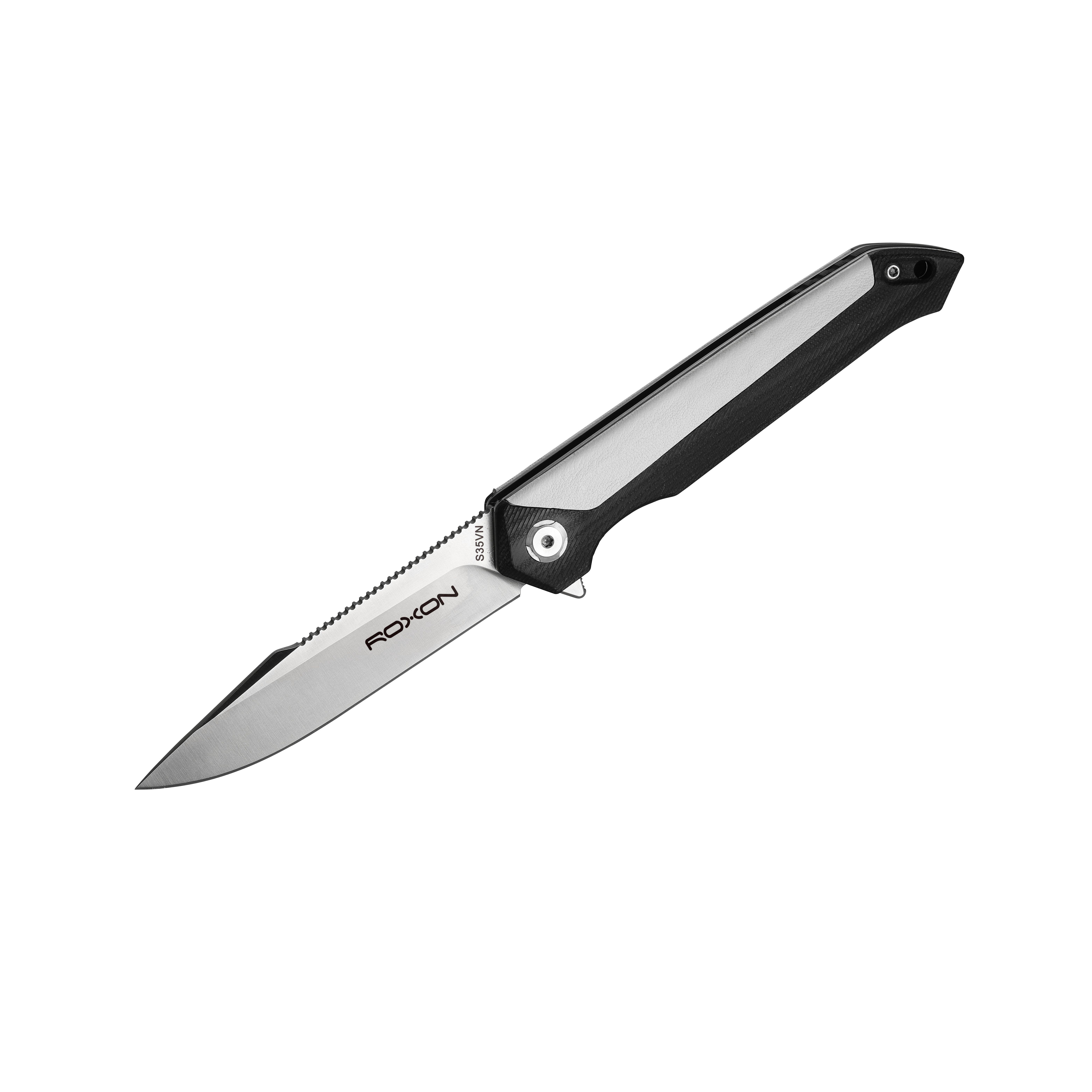 Ніж мисливський Roxon K3 лезо з S35VN 206,5 мм Білий (617241)