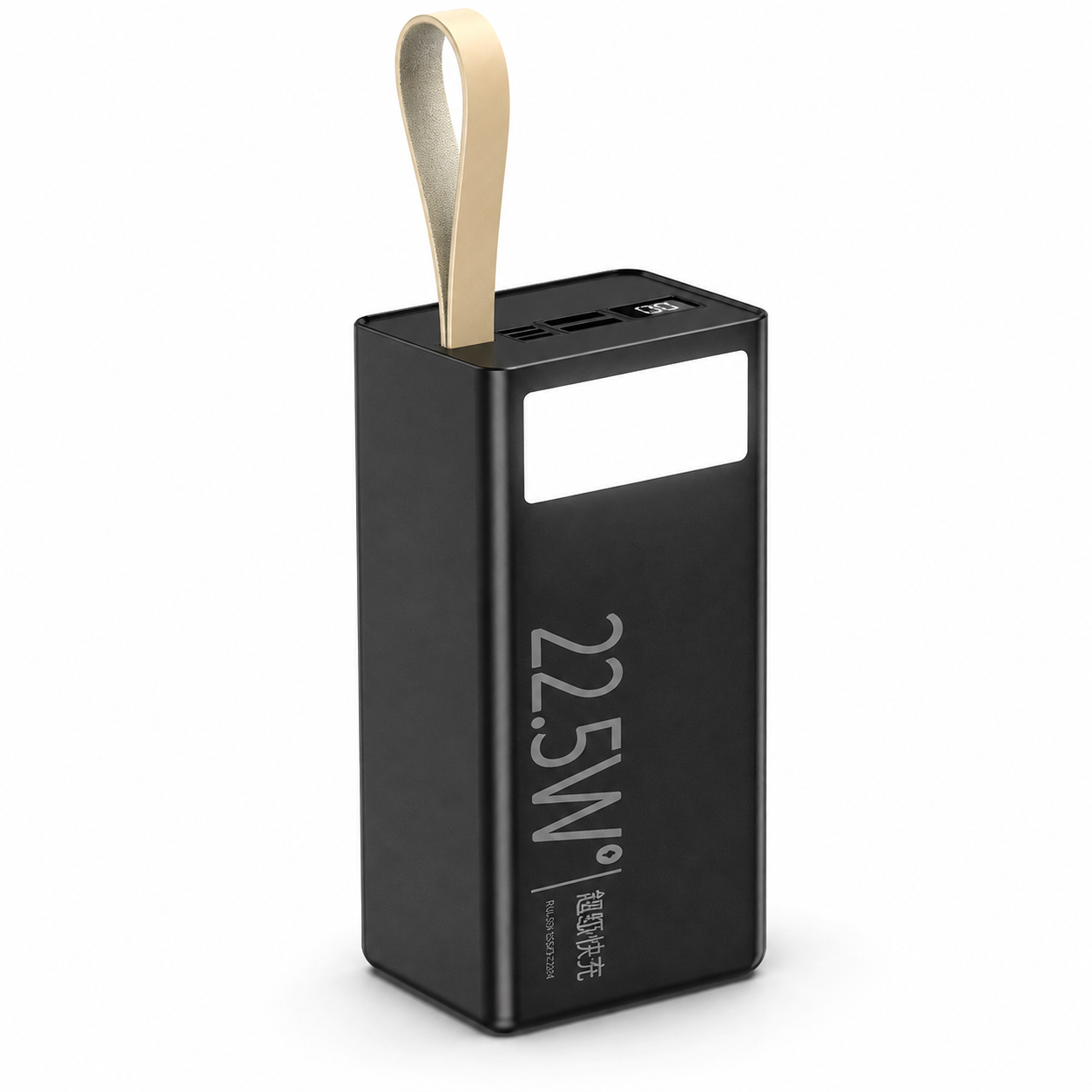 Зарядная станция портативная UNITECH U86A 50000 mAh с быстрой зарядкой/2 USB/Type-C/Micro-USB/LED-индикатором и фонарем (U86A)