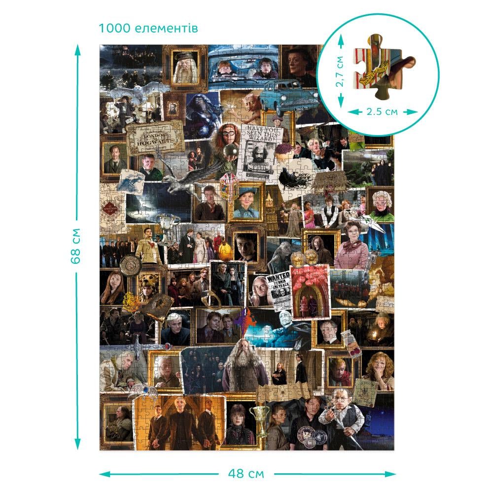 Пазл DoDo Medium-XL Harry Potter Відомі моменти та постаті в коробці (113472) - фото 4