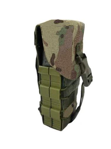 Подсумок REDCON каркасный закрытого типа для 2 магазинов АК кордура 1000 D Мультикам (П-7.2)